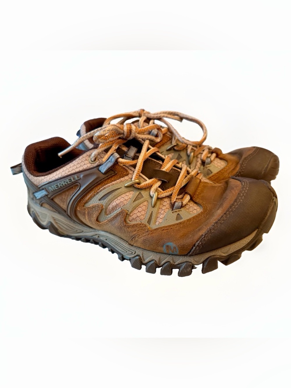 Merrell All Out Blaze Shoes Womens Size 10 Brown Hiking Sneakers Gorpcore Unify